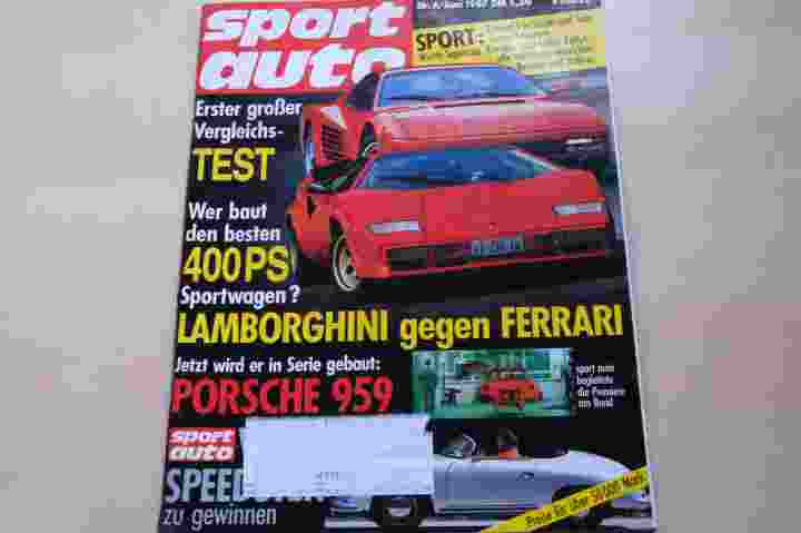 Deckblatt Sport Auto (06/1987)